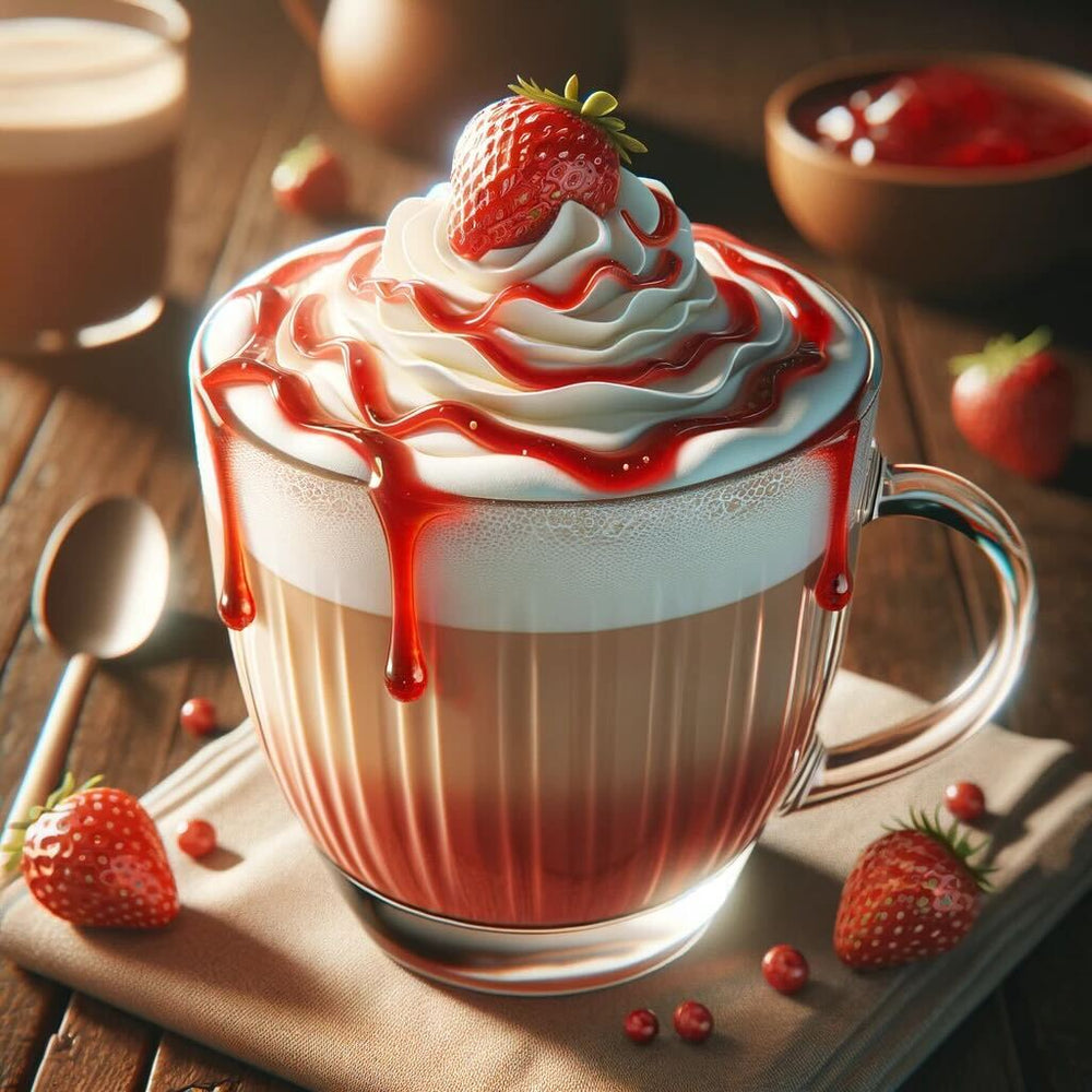 Jam Roly Poly Tea Latte