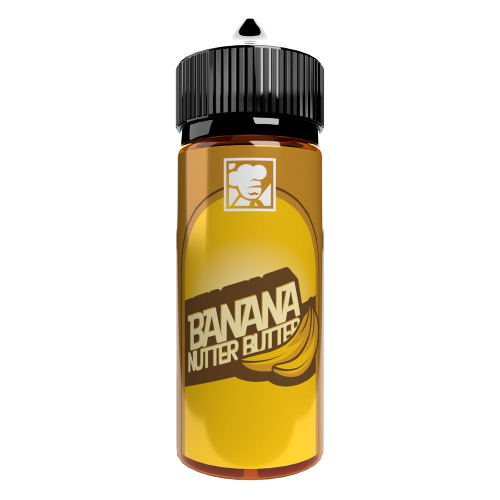 Banana Nutter Butter Short Fill 100ml - Chefs Flavours